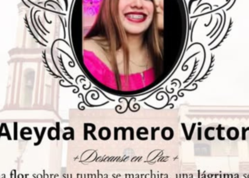 Así fue el último adiós de Aleyda Romero, la joven trabajadora que murió en el multihomicidio de la familia de Jonathan Meléndez