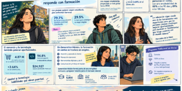 Ventas y tecnología, entre los empleos con mayor crecimiento hacia 2030; Generation México responde con formación