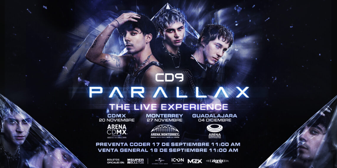 CD9 inicia una nueva era artística y anuncia la gira “PARALLAX: The Live Experience” en México