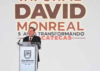 5 AÑOS TRANSFORMANDO ZACATECAS: DAVID MONREAL CONSOLIDA LA PAZ, EL BIENESTAR Y EL PROGRESO