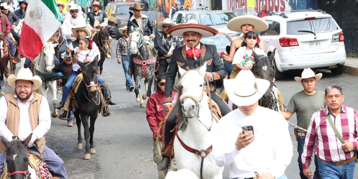 Cabalgata en la Magdalena Contreras, tradición que frotalece la unidad de sus pueblos: Emilio Guijosa