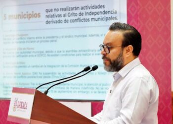 Al menos cinco municipios de Oaxaca no celebrarán las fiestas patrias por conflictos internos