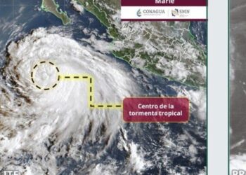 Tormenta tropical Marie se convertiría en huracán este miércoles cerca de Cabo San Lucas