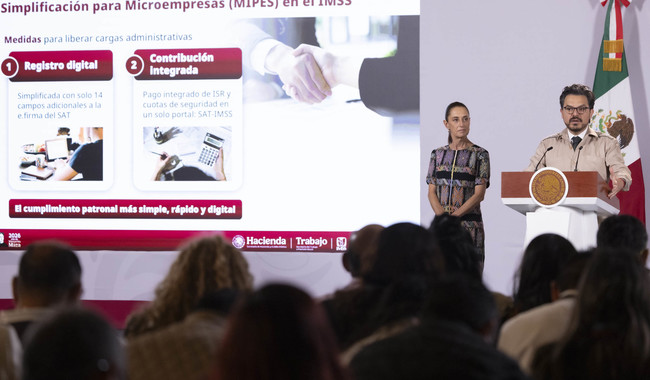 Facilidades, beneficios y simplificación de trámites para micro y pequeñas empresas fortalecen el bienestar: presidenta Claudia Sheinbaum