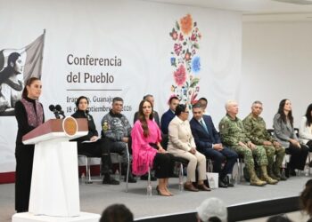 Sheinbaum destaca coordinación y reporta reducción de 75% en homicidios dolosos en Guanajuato