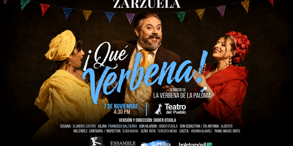 QUIMÉRICA PRODUCCIONES LLEVA EL BOLERO Y LA ZARZUELA AL TEATRO DEL PUEBLO CON DOS PROPUESTAS QUE CELEBRAN LA MÚSICA Y EL TALENTO