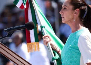 Claudia Sheinbaum encabeza el 205 aniversario de la Armada de México en el Puerto de Veracruz