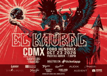 Mañana el KAURAL llevará su rock y psicodelia al Foro Hendrix de la CDMX