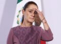 “No estoy de acuerdo con lo que le hicieron a la estatua de Calderón”: Sheinbaum critica la irrupción en Los Pinos