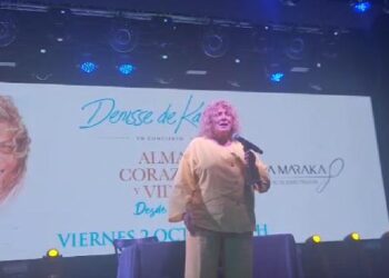 Denisse de Kalafe regresa a La Maraka con nuevas canciones y su show Alma, Corazón y Vida