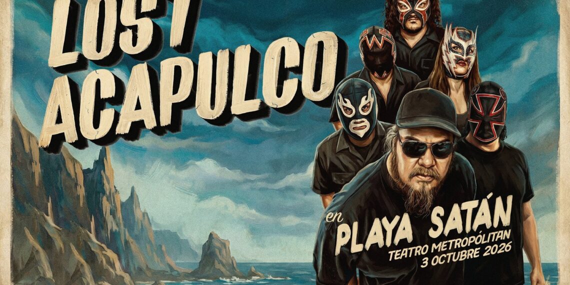 Lost Acapulco llega mañana al Metropólitan para desatar una noche de surf y culto