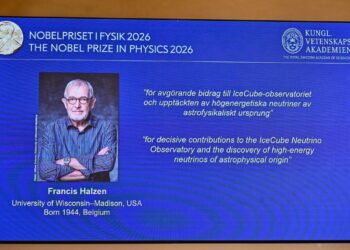 Premio Nobel de Física a Halzen por hallazgo de neutrinos de alta energía de origen astrofísico