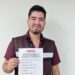 Uriel Coquis se registra en Tlalpan
